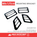 N2 wholesale Euro-Style Signal & Side Marker Light Guard Set in Black for 97-06 Jeep Wrangler TJ with Lifetime Warranty